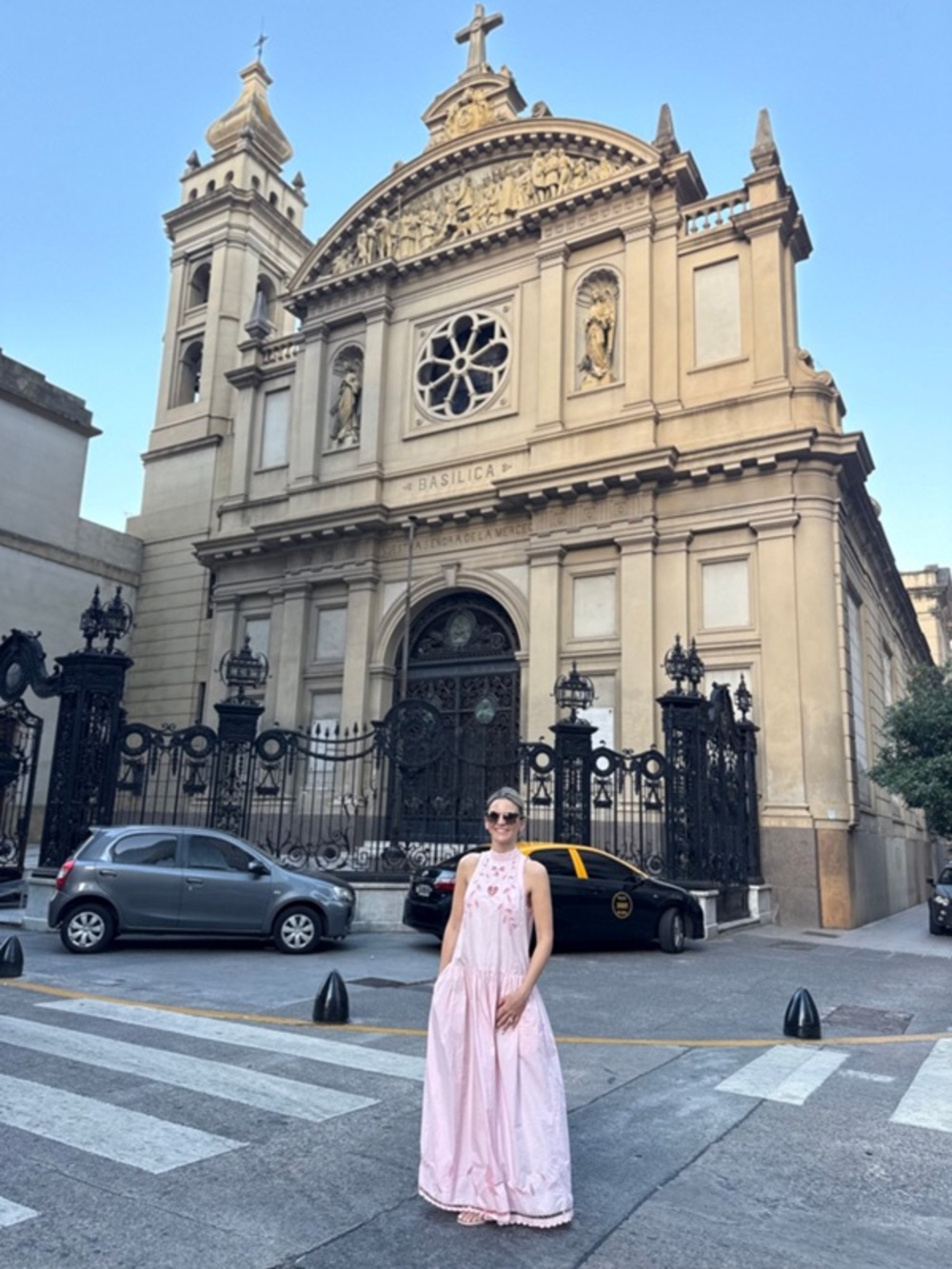 Sleeveless Embroidered Pink Maxi Dress - Picture 6 of 10